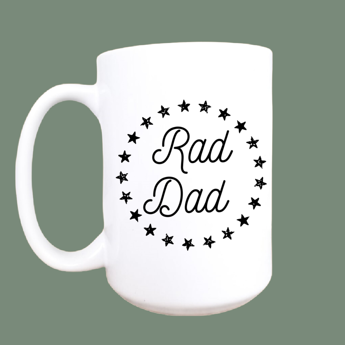 Mug and Mini - Wholesale Coffee Mug - 15oz Rad dad ceramic coffee mug, Father's day gift0