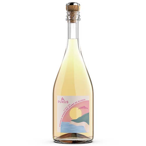 Purus Blanc de Blancs frizzante analcolico 750 ml per la vendita all'ingrosso da parte di Purus Drinks Ltd