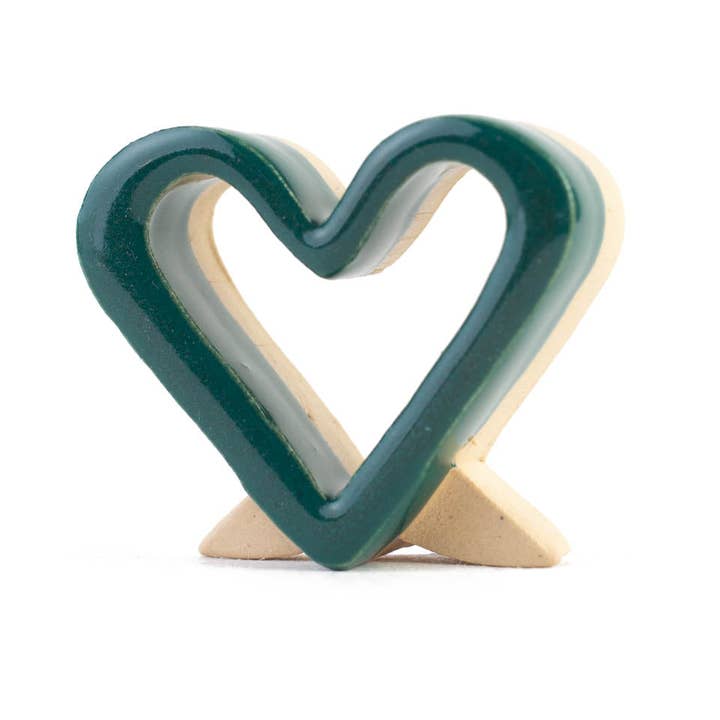 MudLOVE - Wholesale Decorative Tabletop Object - Heart - LOVE Letter
