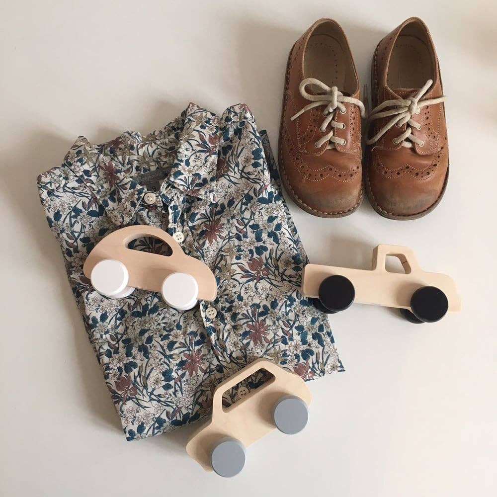 Briki Vroom Vroom - Venta al por mayor Juguete de madera - Niños - Carrito de madera en forma de camioneta - juguete de madera3