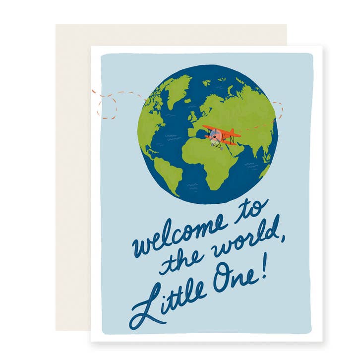 Welcome to the World for wholesale by Slightly Stationery