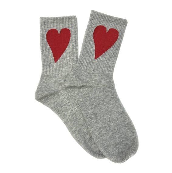 Malibu Sugar - Wholesale Socks - Kids - Heart Socks to show the love! 3 colors available!!2