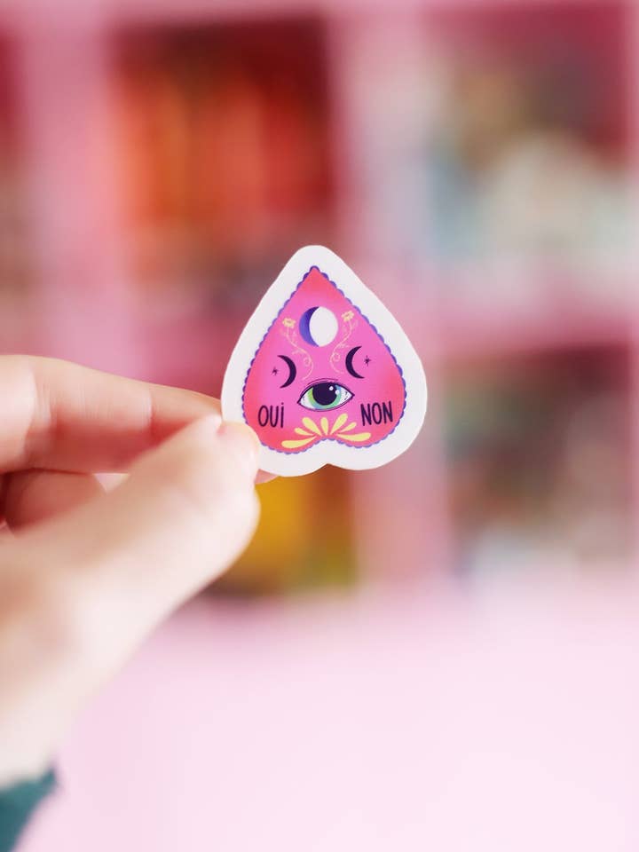 Ouija Stickers for wholesale by Poulette Magique