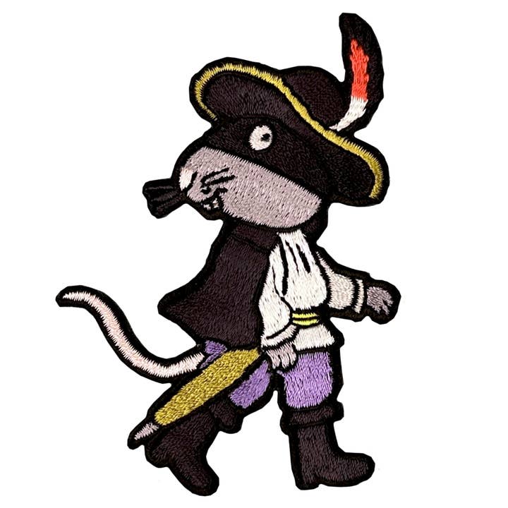 The Highway Rat Sew On Patch for wholesale by Pawprint Family