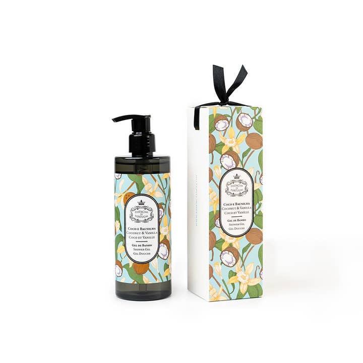 Essências de Portugal - Vente Lotions mains et corps - Gel Douche - Noix de Coco et Vanille1