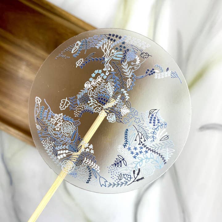 Clear World Floral Sticker. Weatherproof Travel Sticker. 3.5 inch Vinyl Matte Sticker. for wholesale by Nolie Co