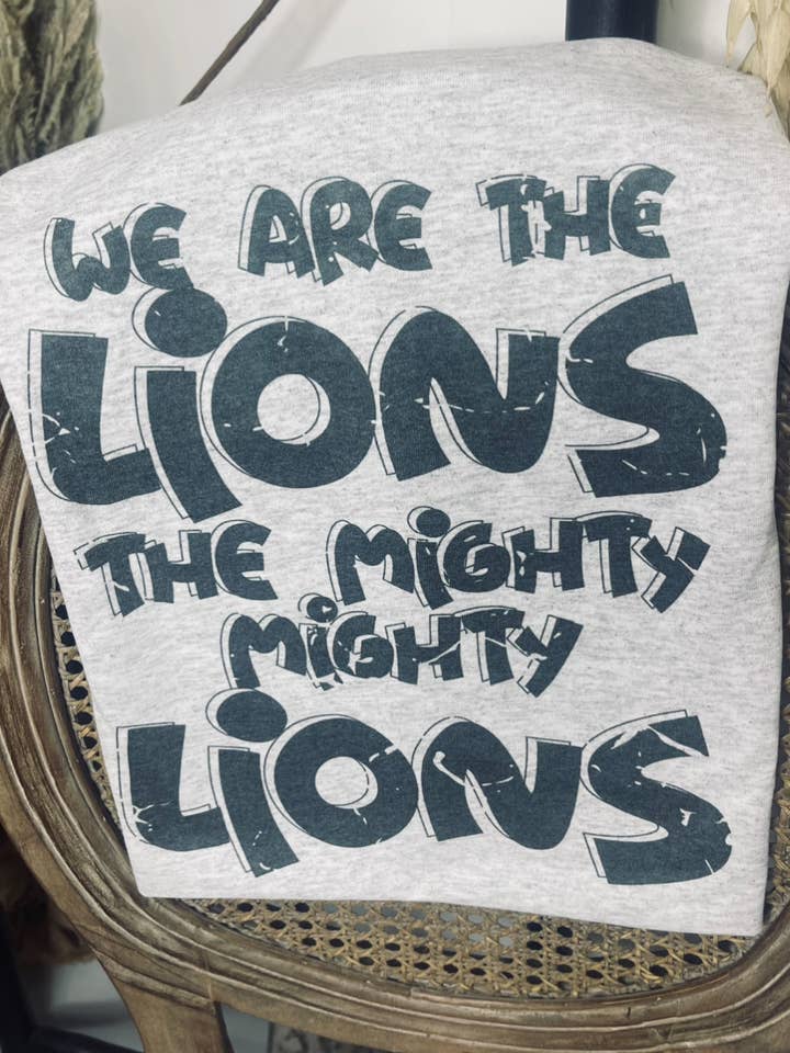 We are the Lions -Tee- (Gildan Tee) for wholesale by It's A Tee Party