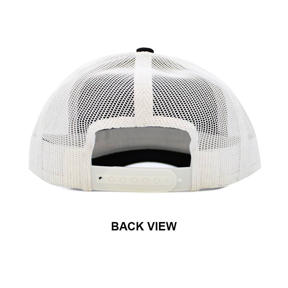 Sensibling Corp. - Wholesale Trucker Hat - Women's - Less People More Dogs Message Mesh Back Trucker Hat5