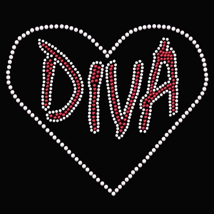 Diva Heart - Bandana por atacado de Dog in the Closet