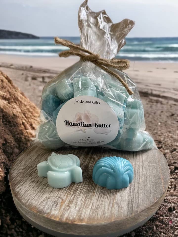 Beurre hawaïen fondant à la cire 5 oz pour la vente par Wicks and Gifts