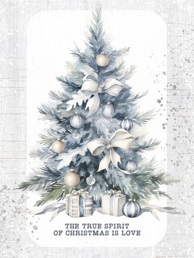 Il vero spirito del Natale - Mini benedizioni natalizie 4X6 per la vendita all'ingrosso da parte di Dexsa