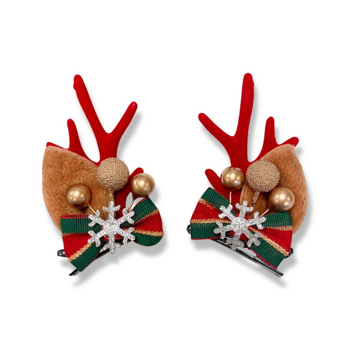 HA3206 FESTIVE REINDEER EAR HAIR CLIP and other Purchase Wholesale reindeer ears. Free Returns & Net 60 Terms on Faire trending on Faire.