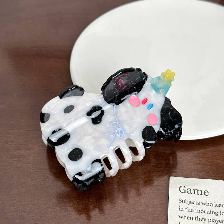 MKS America - Wholesale Hair Clip - Women's - Blue sky and white clouds Hair Clip - Women's2