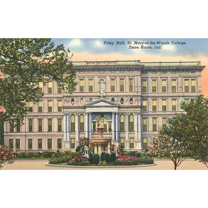 Found Image Press - Vente Aimants - Aimant IN-284 St, Mary of the Woods College, Terre Haute