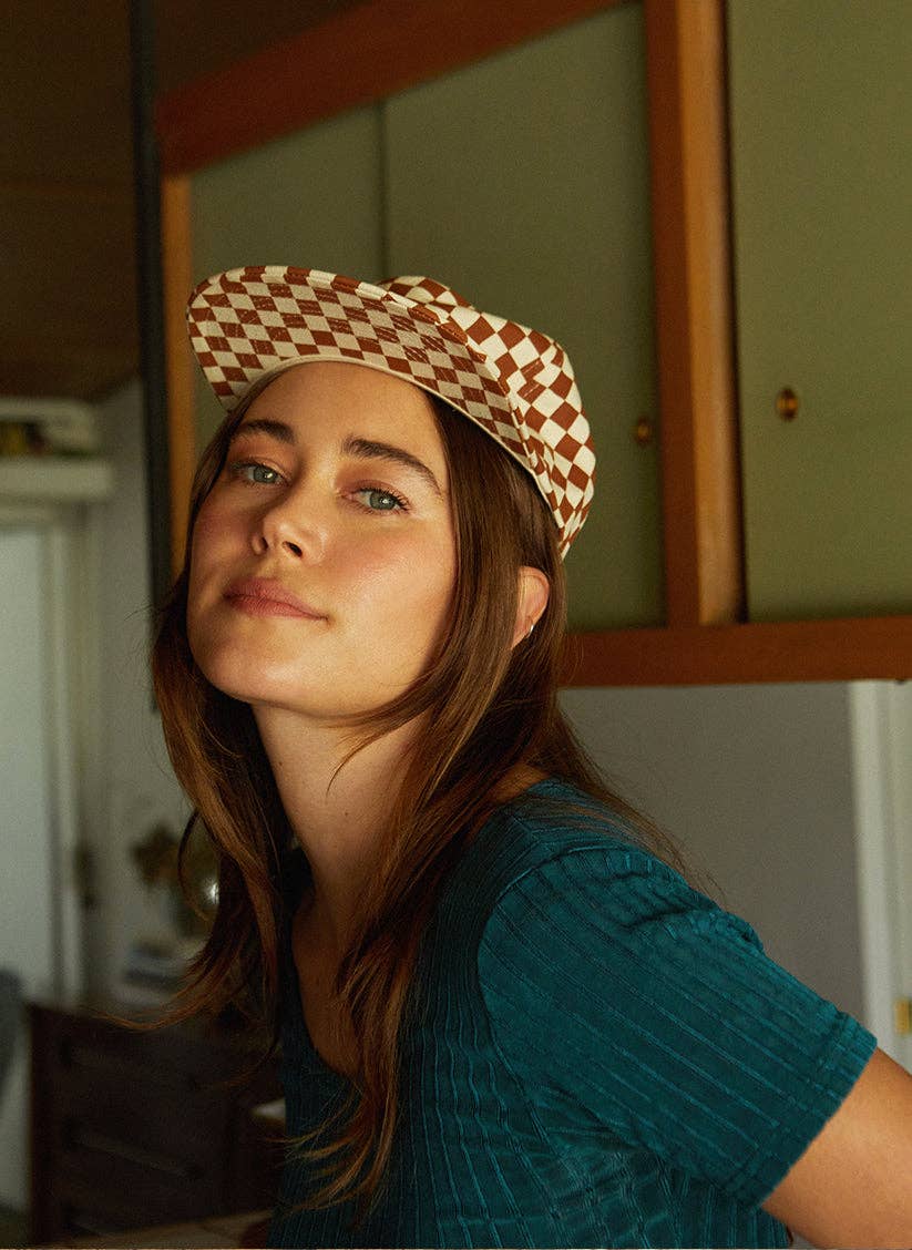 Weld Mfg. - Wholesale Flat Brim Cap - Unisex - Checkerboard Field Trip Hat™12