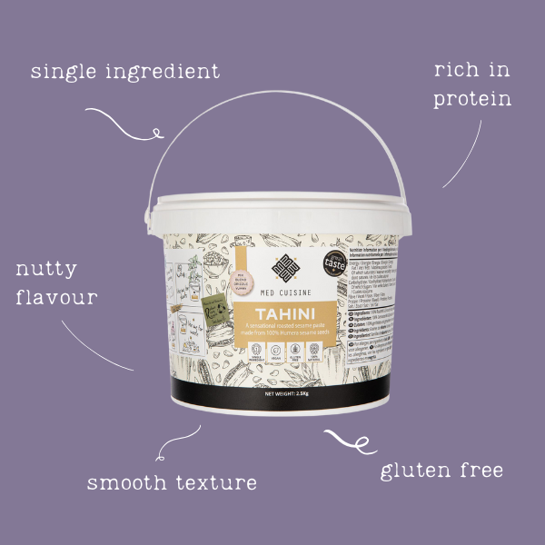 Med Cuisine EU - Wholesale Salad Dressing - Natural Tahini - 2.5 Kg1