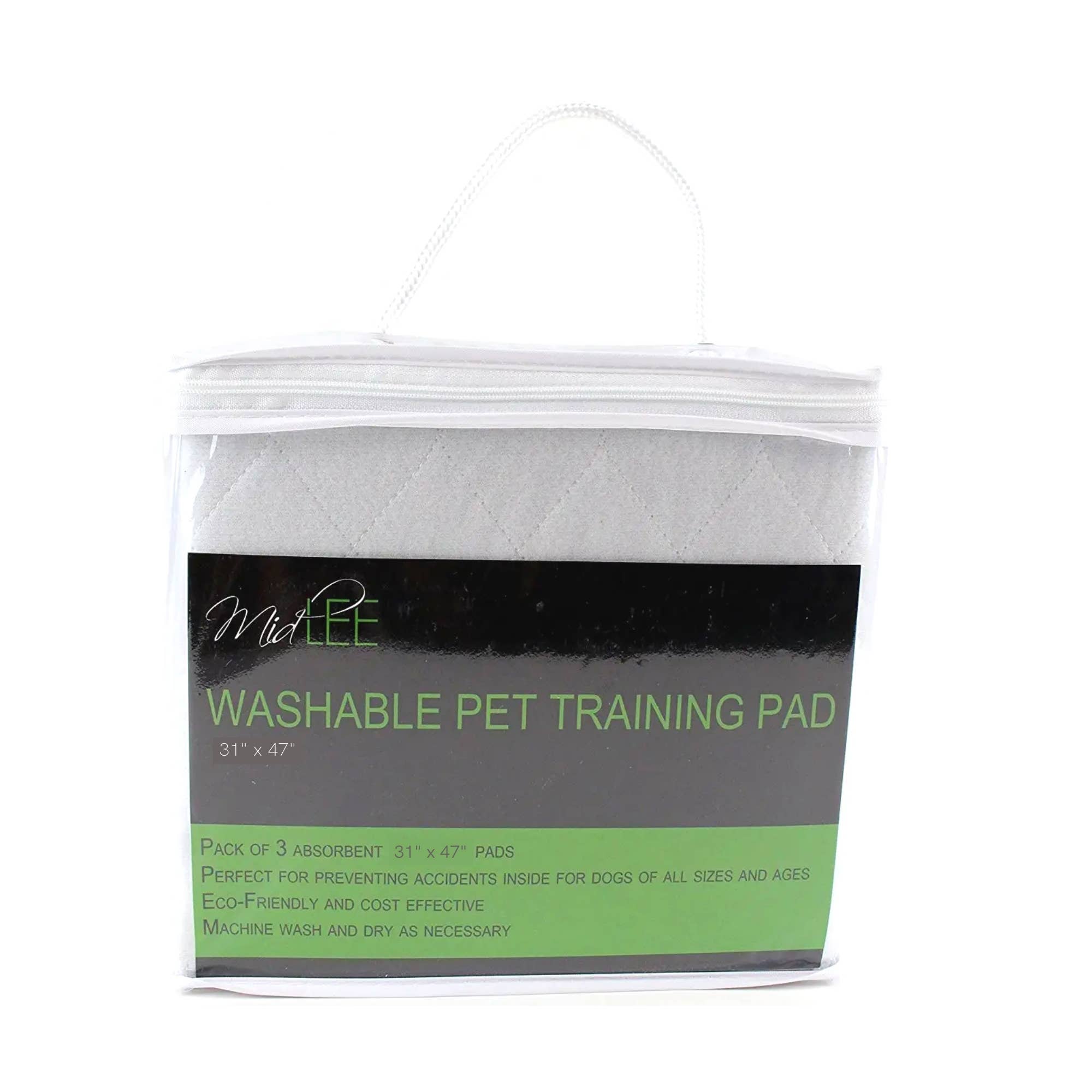 Midlee Designs - Wholesale Pet Pee Pad - Dog - Midlee Reusable Washable Dog Training Pee Pads (31"x47" 3pk)3