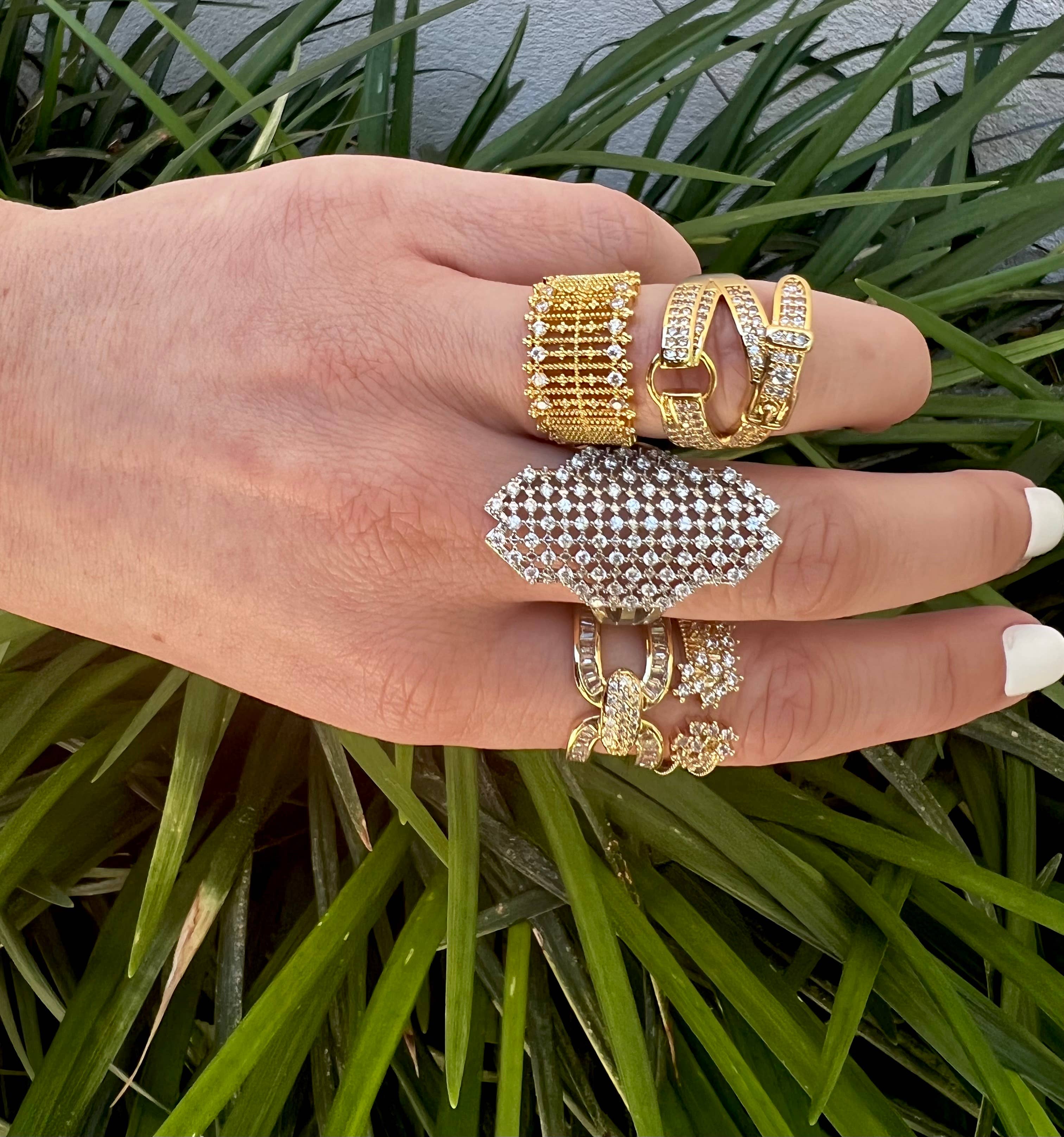 Gemelli - Wholesale Multi-Stone Ring - Kyler Ring1