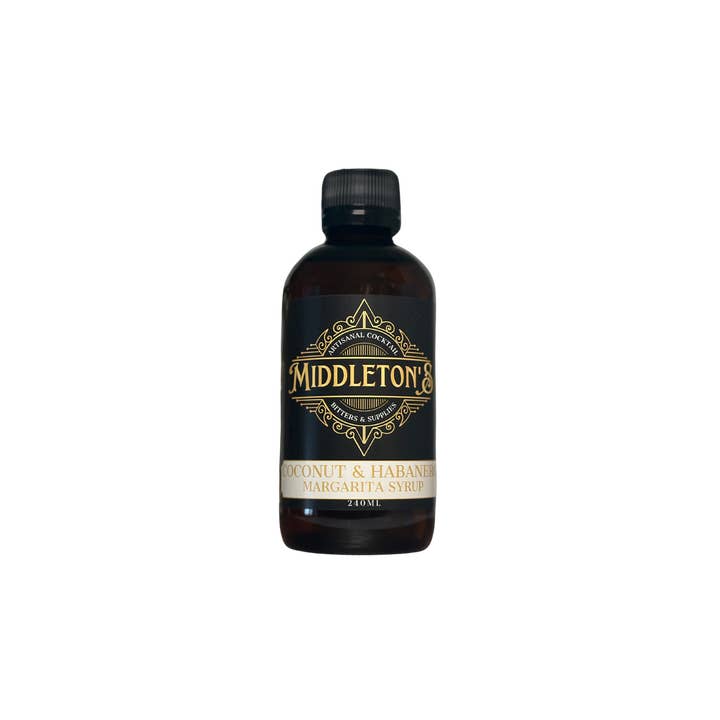 Middleton’s Bitters - Wholesale Cocktail Mix/Syrup - Coconut & Habanero Margarita Syrup1