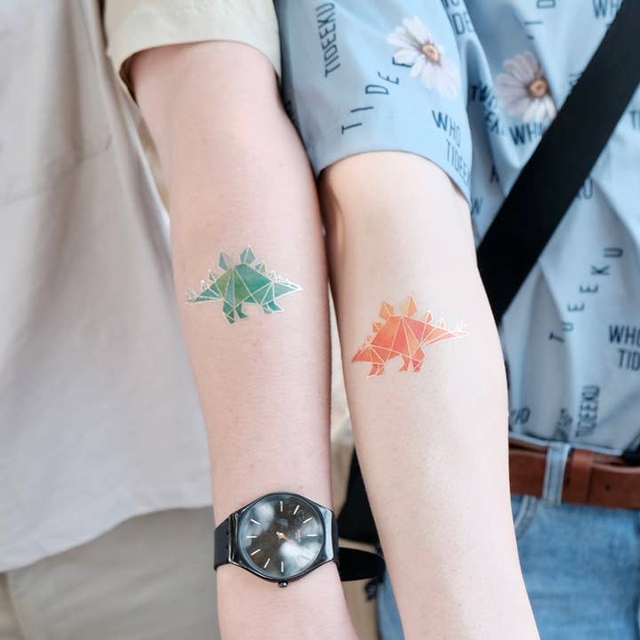 PAPERSELF – wholesale Temporary tattoo – Geo Dino Temporary Tattoos Stickers3