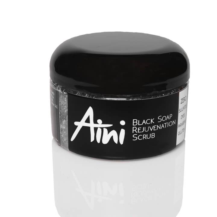 Black Soap Rejuvenation Scrub for wholesale by Aini Organix