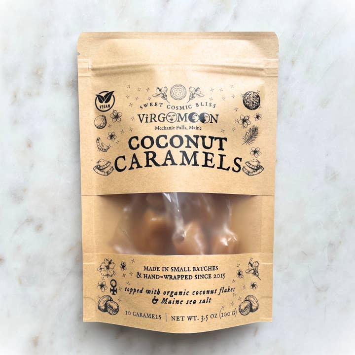 Virgo Moon - Wholesale Caramel - Coconut Caramels (Vegan & Organic)3