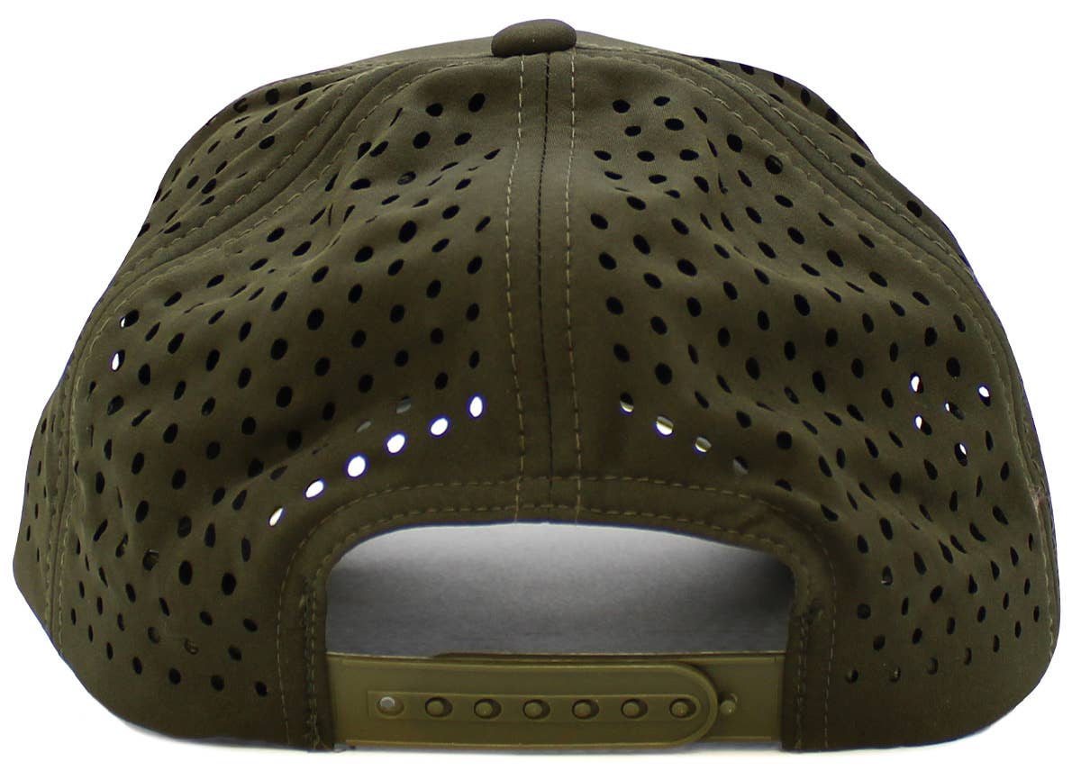 KBETHOS - Wholesale Flat Brim Cap - Unisex - Lasercut Snapback -  KB-LZR14