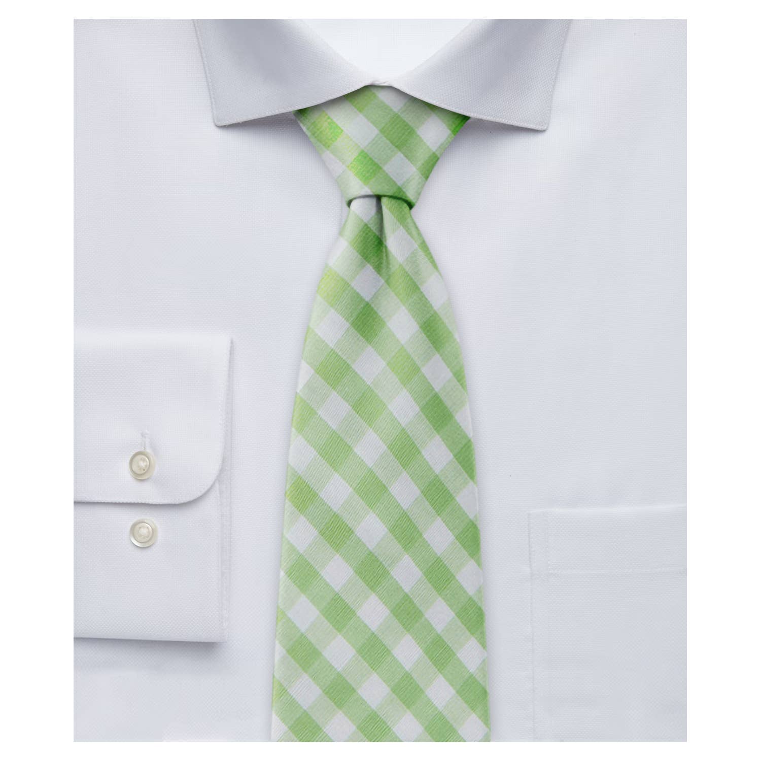 Jacob Alexander - Vendita all'ingrosso Cravatta - Uomo - Cravatta a quadretti gingham da uomo42