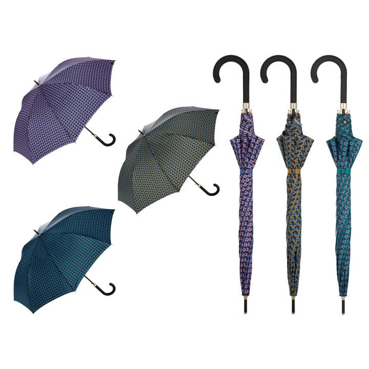 „Blocks“ automatisk lang paraply til kvinder | UVP50+| Genanvendt for engroshandel hos Mkr International
