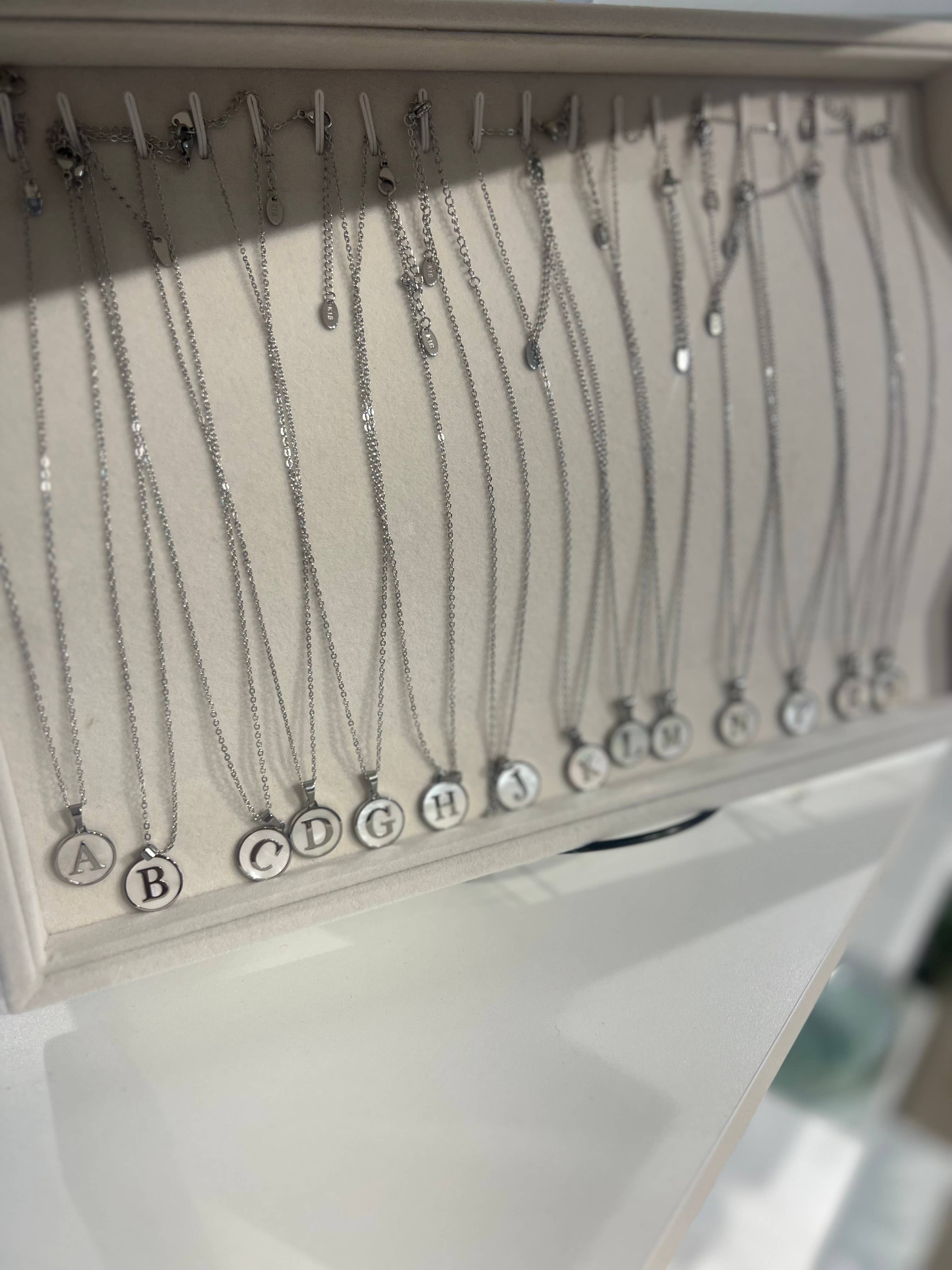 3Souls Company - Wholesale Pendant/Charm Necklace - WS-Initials3