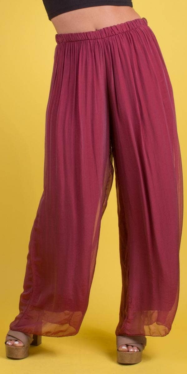 Gigi Moda - Wholesale Pants - Women's - Silk Palazzo Pants19