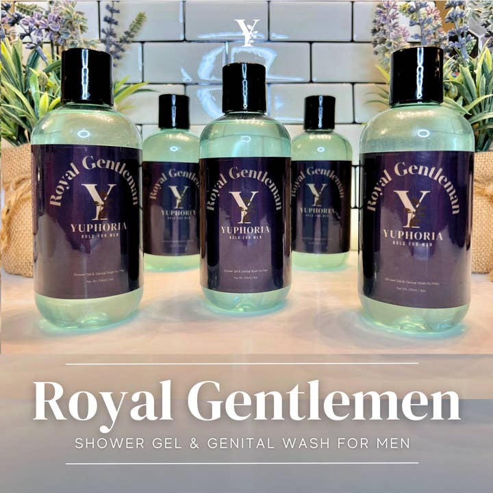 Royal Gentleman - Men's Body & Genital Gel Wash for wholesale by Yuphoria