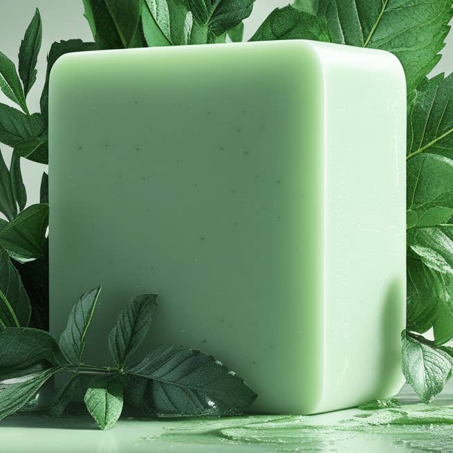 Beautique Goals – Engroshandel Sæbestykke – Grøn te & aloe acne-bekæmpende sæbebar0