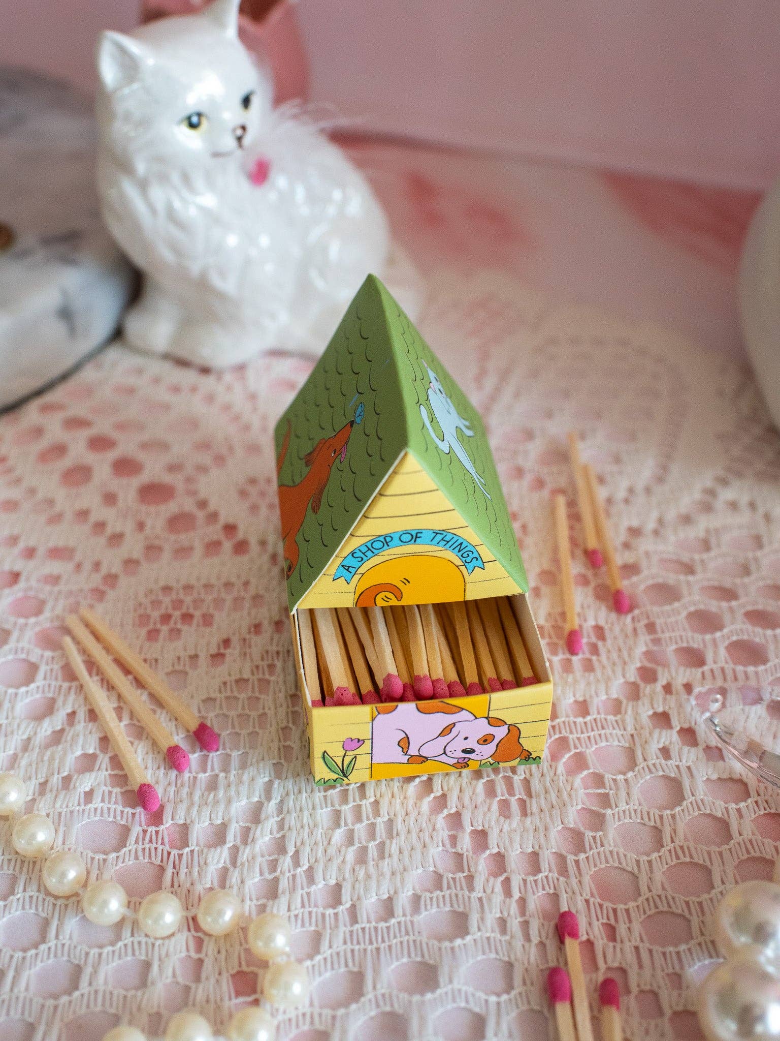 A Shop of Things - Vendita all'ingrosso Fiammifero - Fiammiferi a forma di casetta per cani4