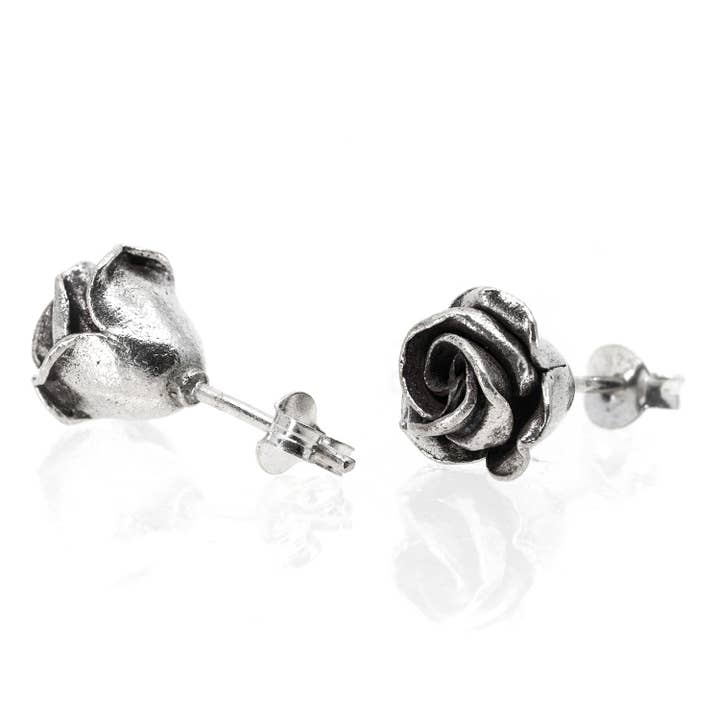 Rose Studs for wholesale by Black Feather Design