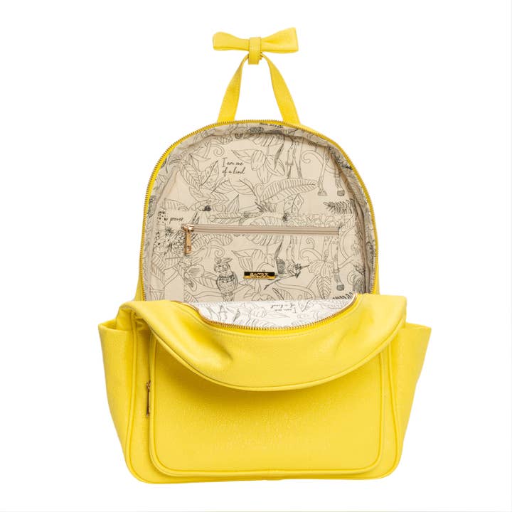 The Taly Backpack - Bright Yellow for wholesale on Faire3