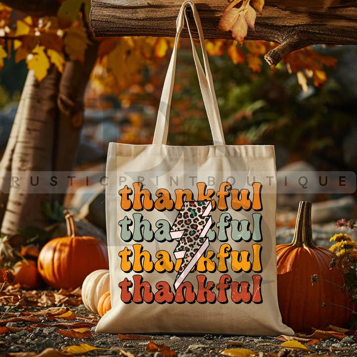 Sac d'automne vintage Sac de Thanksgiving rétro Sac à bandoulière d'automne pour la vente par RusticPrintStudio