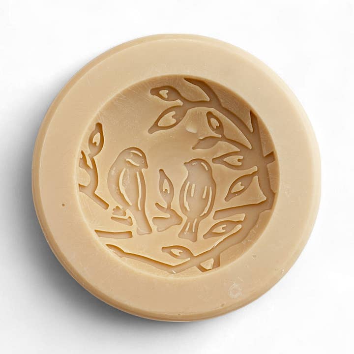 Vaso perfumado de madera rústica (pájaros) para venta al por mayor de Cape Candle