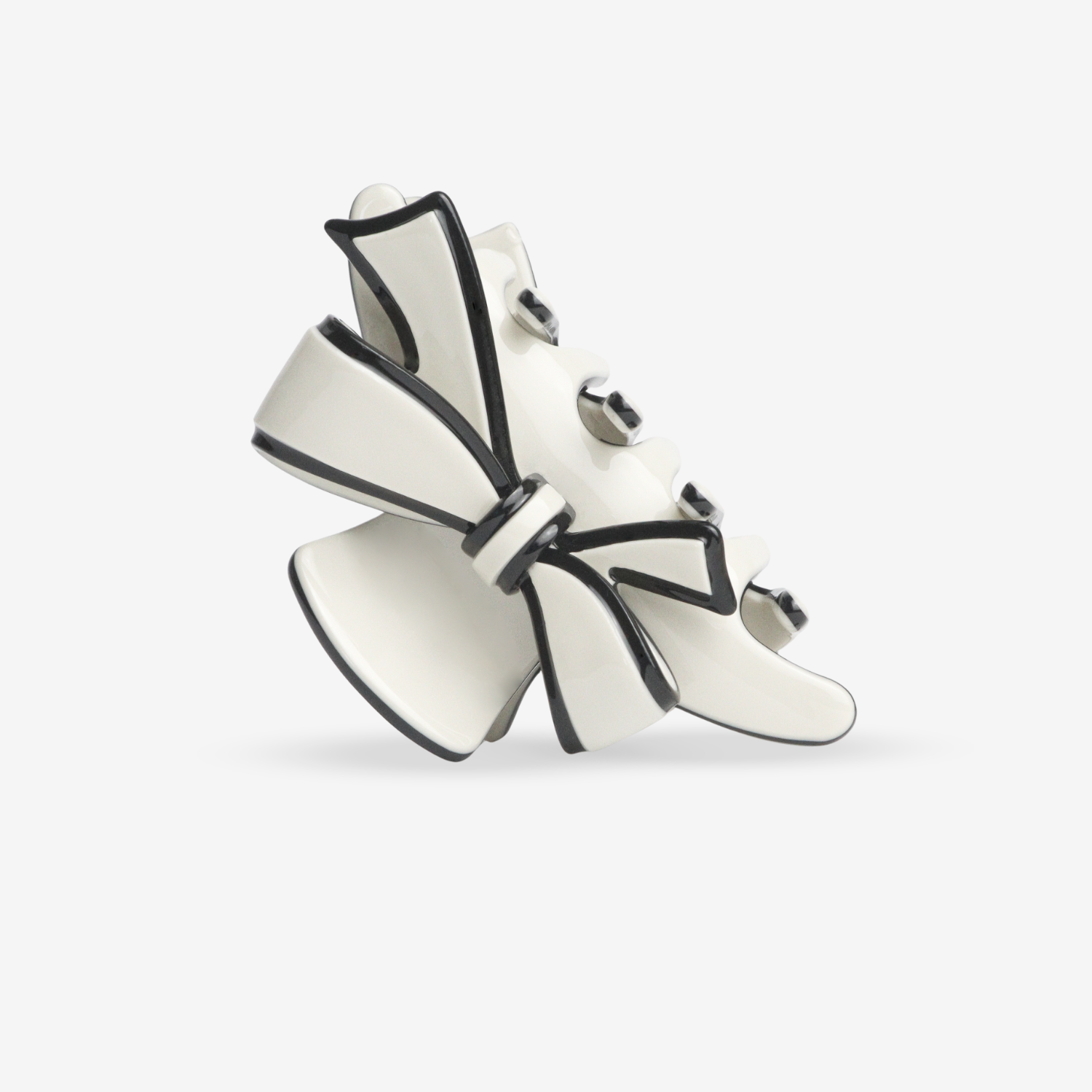 sasstie - Vente Pince à cheveux – femme - Barrette à cheveux Chérie Le White2