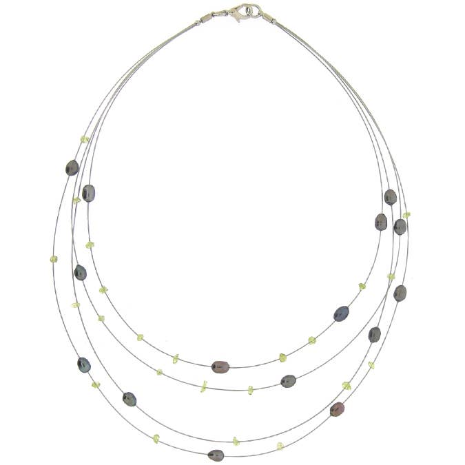 colar em pedra semi preciosa por atacado de Culture Mix