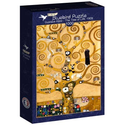 Bluebird Puzzle - Wholesale Puzzle - Adult - 1000 Piece Puzzle - Gustave Klimt - The Tree Of Life, 19090