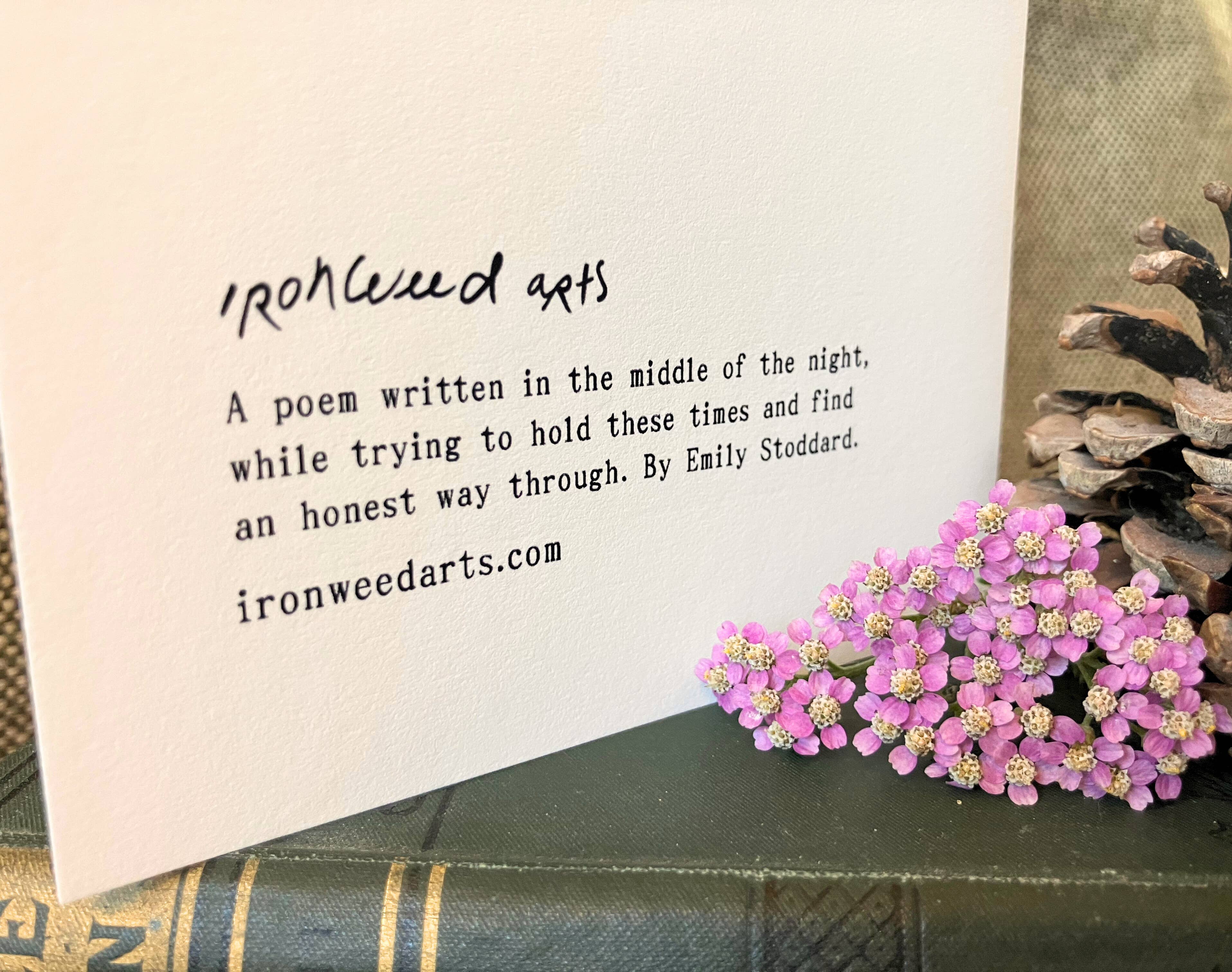 Ironweed Arts - Wholesale Friendship Card - Greeting Card: One Way to Love the World2