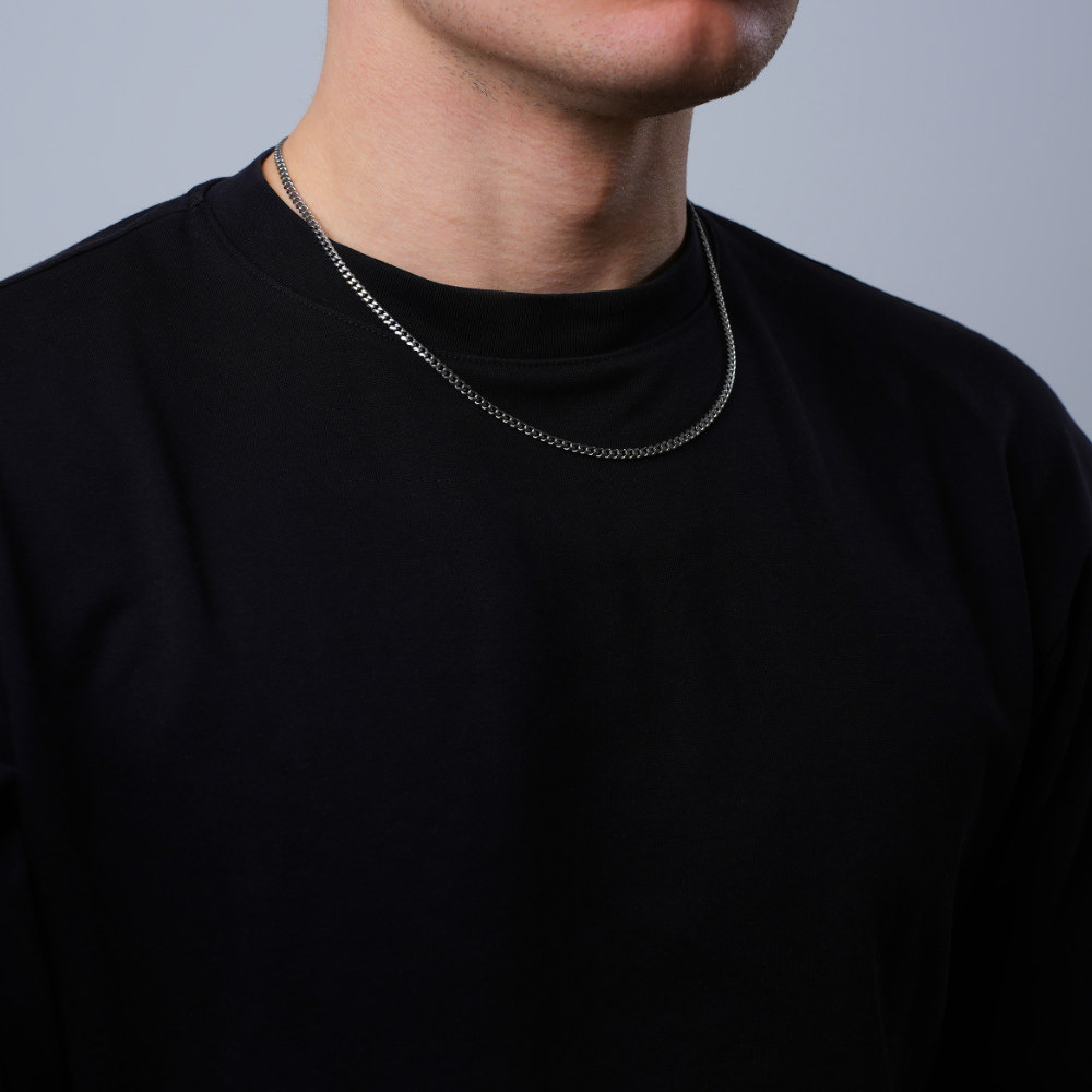 Twistedpendant – wholesale Link & chain necklace – Silver Cuban Chains 16" - 26"0