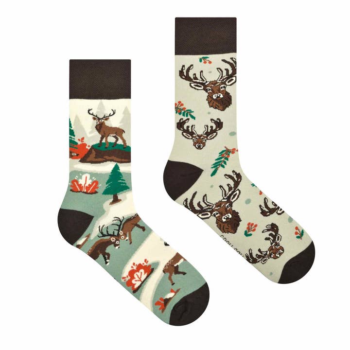 Casual Socks - Deers for wholesale by Spox Sox