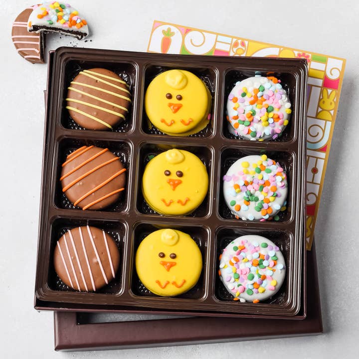 Easter Cookie Gift- Chick Oreo Gift Box for wholesale by Bonnie & Pop