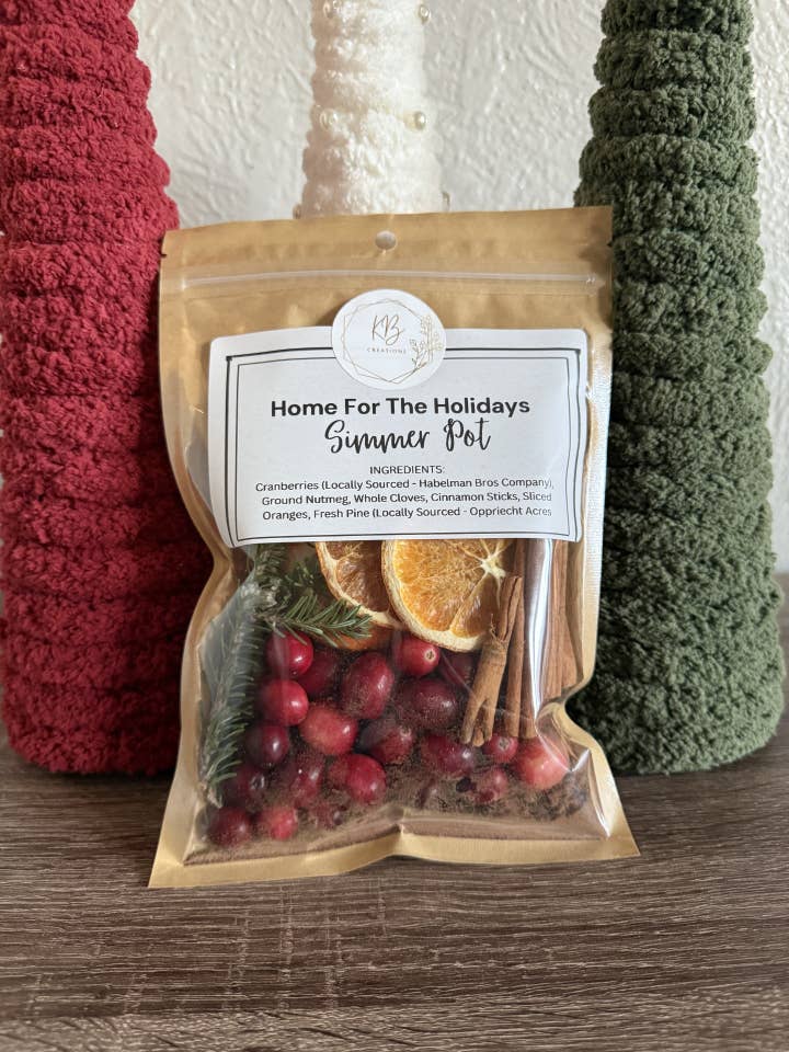 Home For The Holidays Simmer Pot for wholesale by The Driftless Wilde