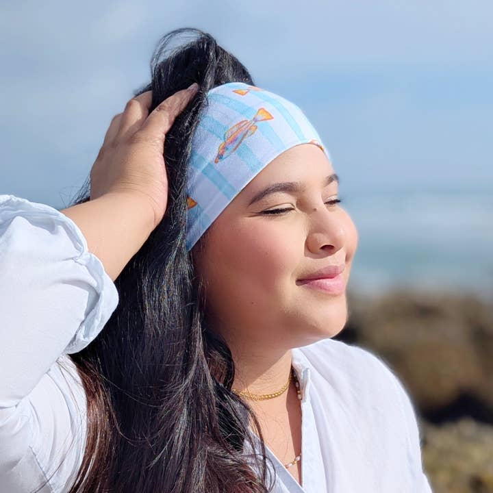 The Sassy Olive Handmade Headbands - Wholesale Fashion Headband - Women's - Lazy Lagoon Stretch Headband1