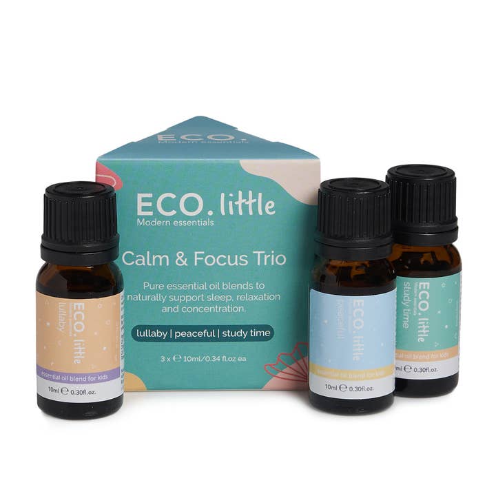 ECO. Little Calm & Focus Essential Oil Trio for wholesale by ECO. Modern Essentials