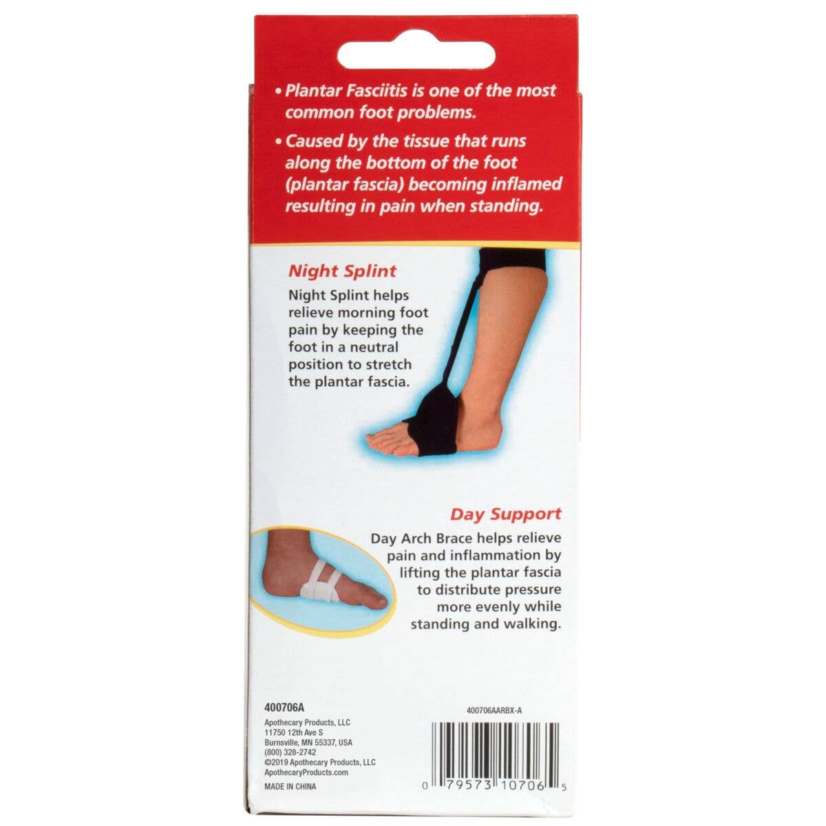 Apothecary Products LLC - Wholesale Fitness Equipment - Acu-Life® 24/7 Plantar Fasciitis Brace3