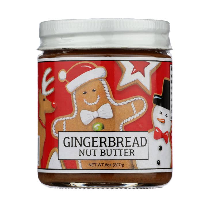 Gingerbread Nut Butter, (Almond, Walnut & Spice) - Holiday for wholesale by Maisie Jane’s